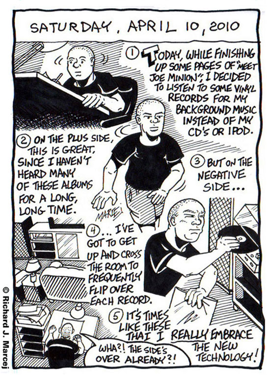 Daily Comic Journal: Saturday, April 10, 2010