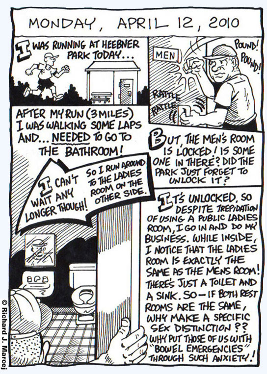 Daily Comic Journal: Monday, April 12, 2010