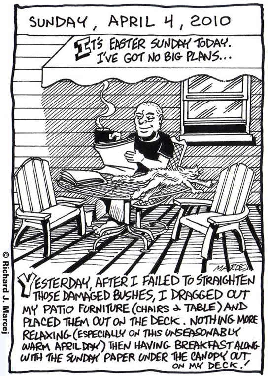 Daily Comic Journal: Sunday, April 4, 2010