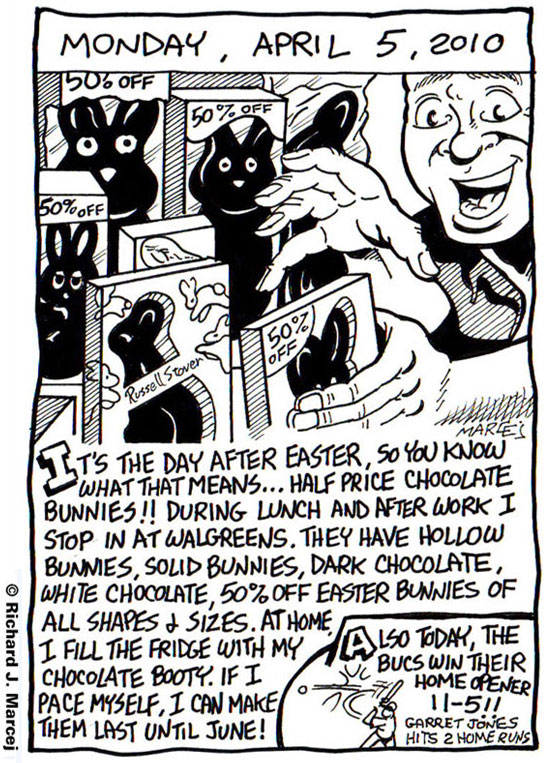 Daily Comic Journal: Monday, April 5, 2010