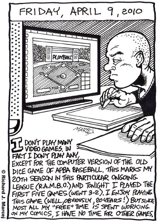 Daily Comic Journal: Friday, April 9, 2010