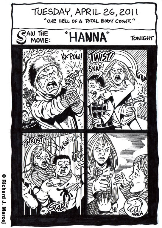 Daily Comic Journal: April 26, 2011: “One Hell Of A Total Body Count.”