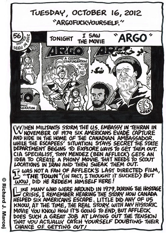Daily Comic Journal: October 16, 2012: “Argofuckyourself.”
