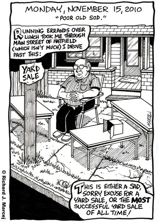 Daily Comic Journal: November, 15, 2010: “Poor Old Sod.”