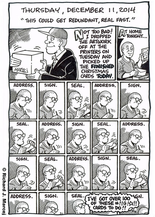 Daily Comic Journal: December 11, 2014: “This Could Get Redundant, Real Fast.”