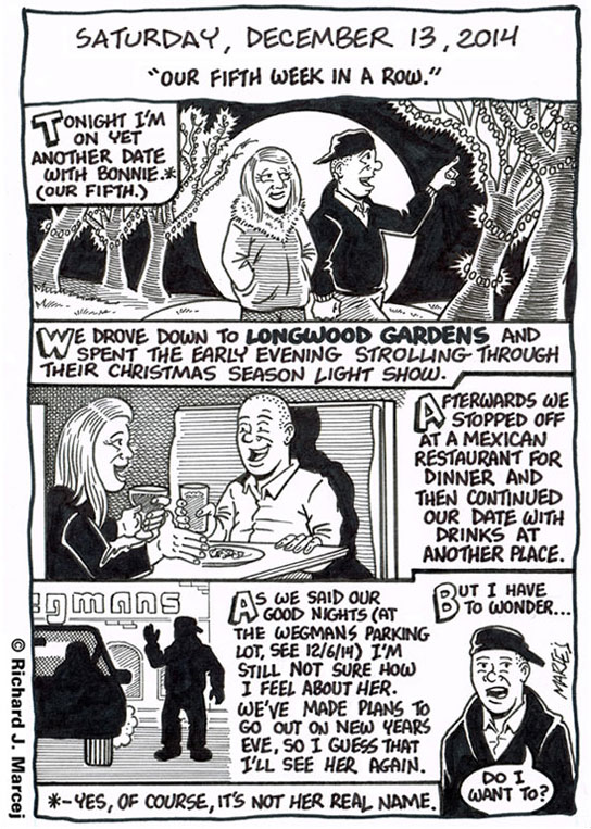 Daily Comic Journal: December 13, 2014: “Our Fifth Week In A Row.”