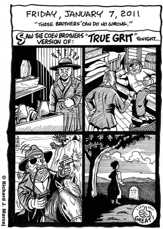 Daily Comic Journal: January, 7, 2011: “These Brothers’ Can Do No Wrong.”