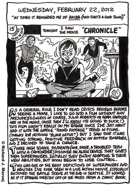 Daily Comic Journal: February 22, 2012: “At Times It Reminded Me Of AKIRA (And That’s A Good Thing).”