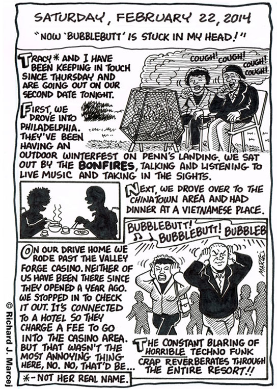 Daily Comic Journal: February 22, 2014: “Now ‘Bubblebutt’ Is Stuck In My Head!”