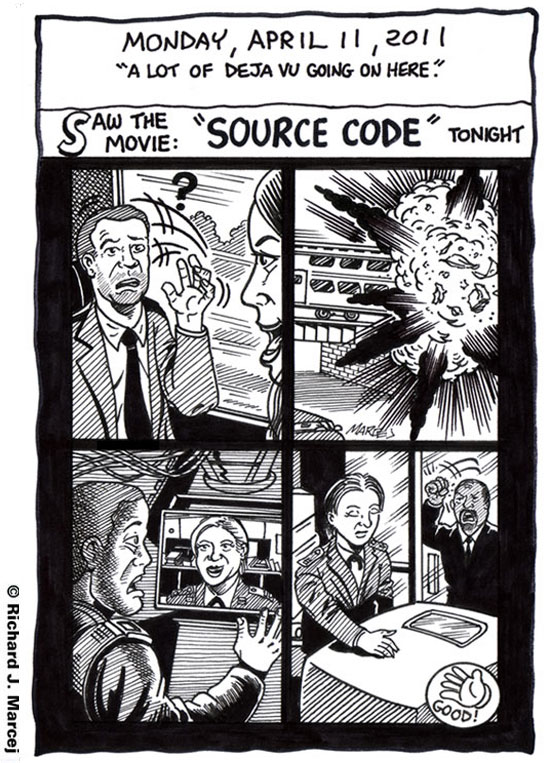Daily Comic Journal: April 11, 2011: “A Lot Of Deja Vu Going On Here.”
