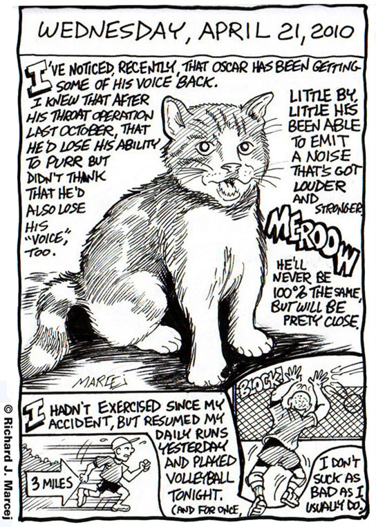 Daily Comic Journal: Wednesday, April 21, 2010
