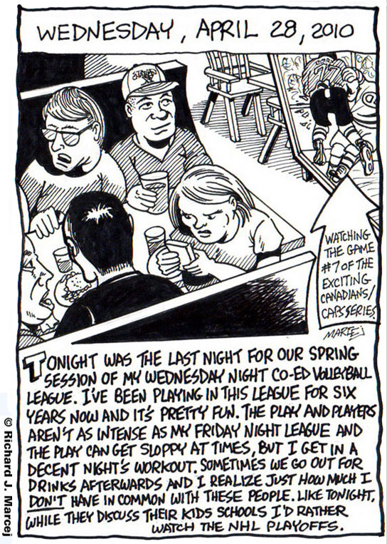 Daily Comic Journal: Wednesday, April 28, 2010