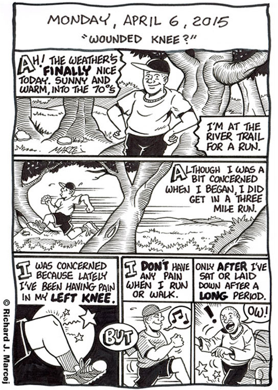 Daily Comic Journal: April 6, 2015: “Wounded Knee?”