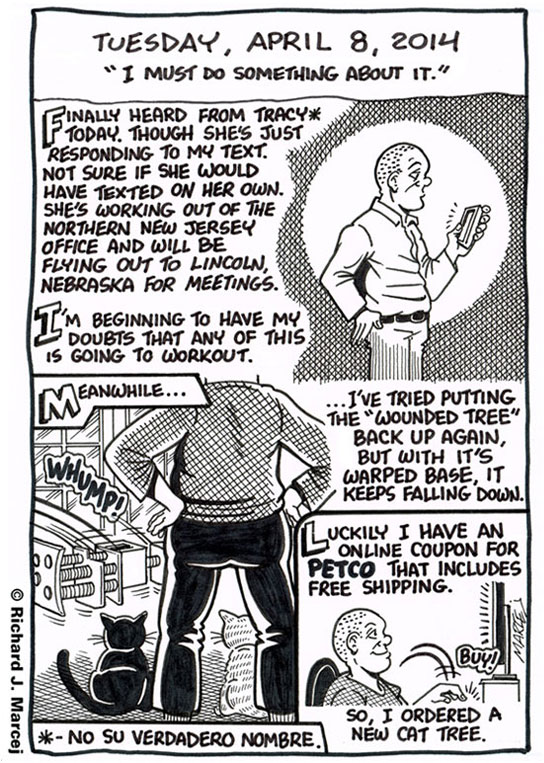 Daily Comic Journal: April 8, 2014: “I Must Do Something About It.”