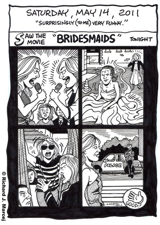 Daily Comic Journal: May 14, 2011: “Surprisingly (To Me) Very Funny.”