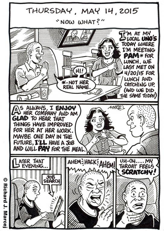 Daily Comic Journal: May 14, 2015: “Now What?”