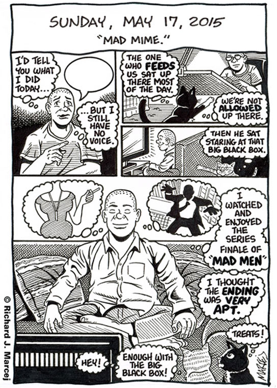 Daily Comic Journal: May 17, 2015: “Mad Mime.”
