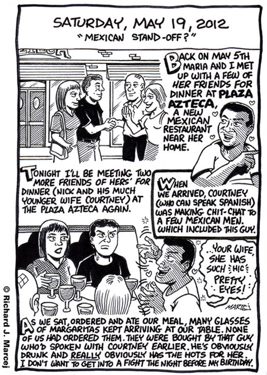 Daily Comic Journal: May 19, 2012: “Mexican Stand-Off?”