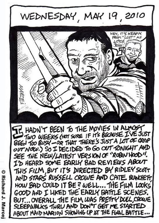 Daily Comic Journal: Wednesday, May 19, 2010