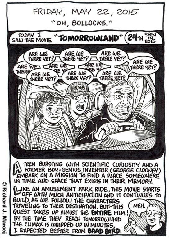 Daily Comic Journal: May 22, 2015: “Oh, Bollocks.”