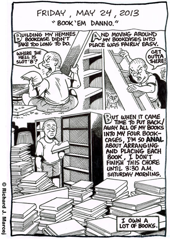 Daily Comic Journal: May 24, 2013: “Book’Em Danno.”