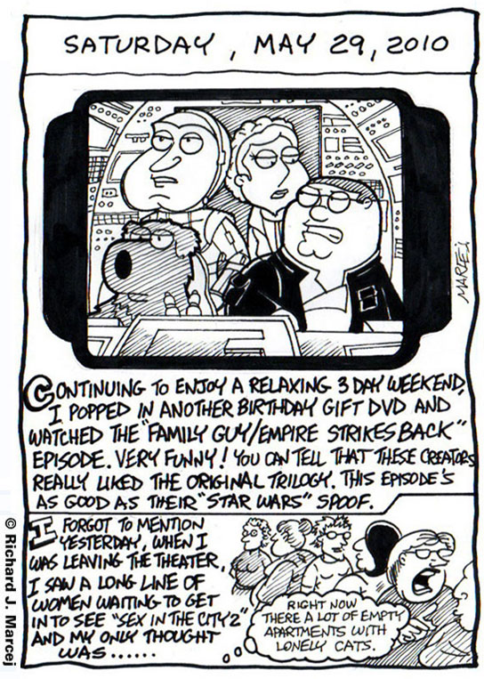 Daily Comic Journal: Saturday, May 29, 2010