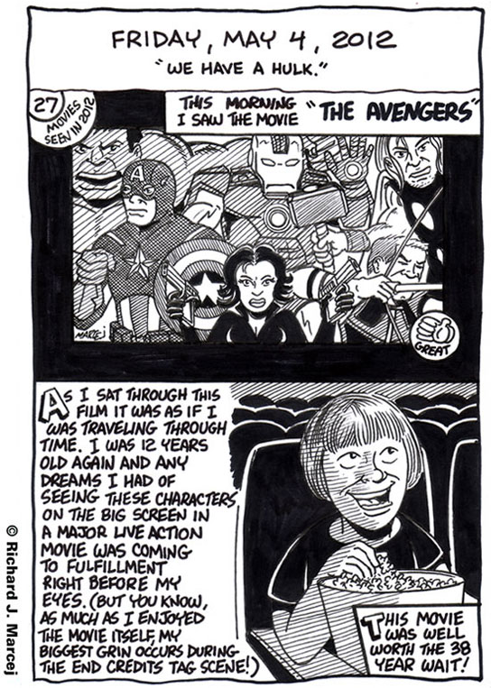 Daily Comic Journal: May 4, 2012: “We Have A Hulk.”