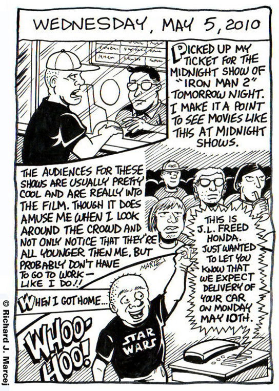 Daily Comic Journal: Wednesday, May 5, 2010