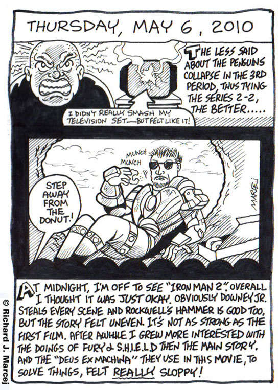 Daily Comic Journal: Thursday, May 6, 2010