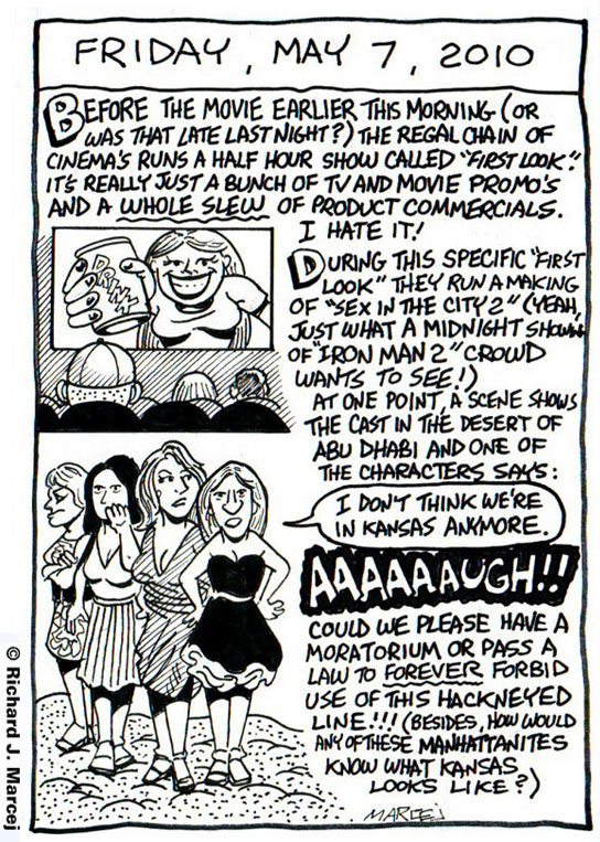 Daily Comic Journal: Friday, May 7, 2010