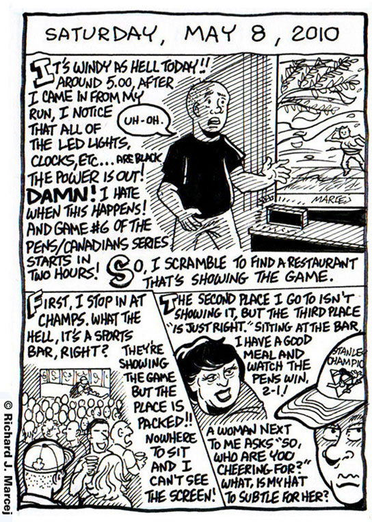 Daily Comic Journal: Saturday, May 8, 2010