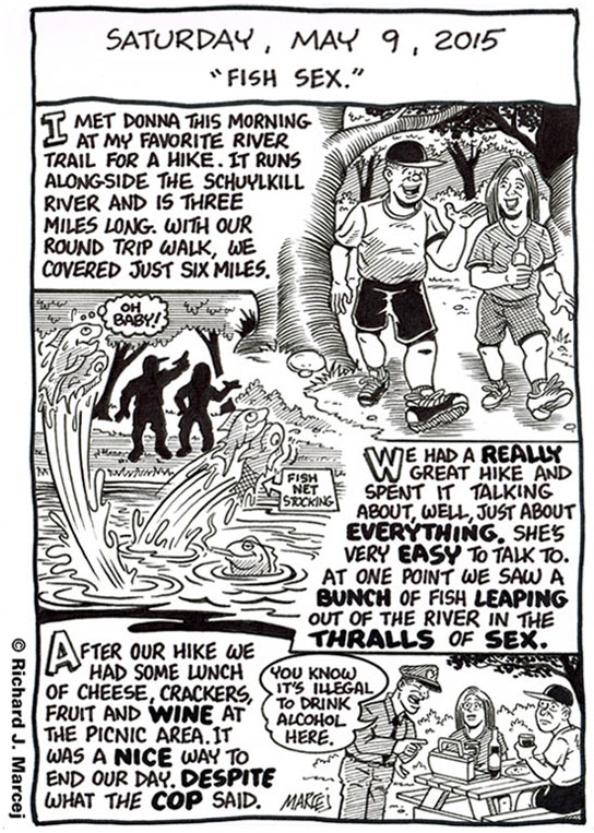 Daily Comic Journal: May 9, 2015: “Fish Sex.”