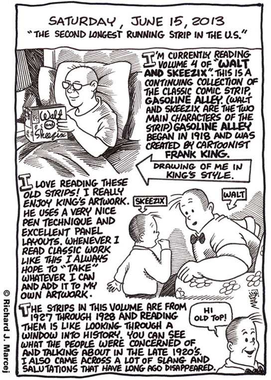 Daily Comic Journal: June 15, 2013: “The Second Longest Running Strip In The U.S..”