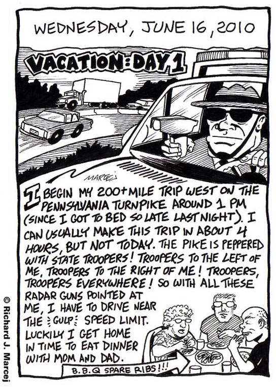 Daily Comic Journal: Wednesday, June 16, 2010