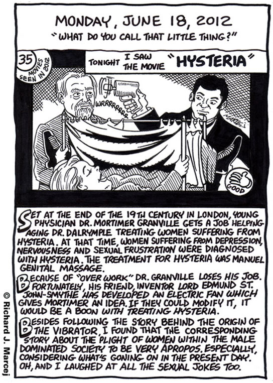 Daily Comic Journal: June 18, 2012: “What Do You Call That Little Thing?”