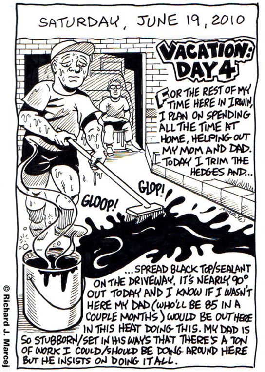 Daily Comic Journal: Saturday, June 19, 2010
