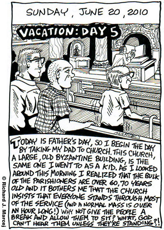 Daily Comic Journal: Sunday, June 20, 2010