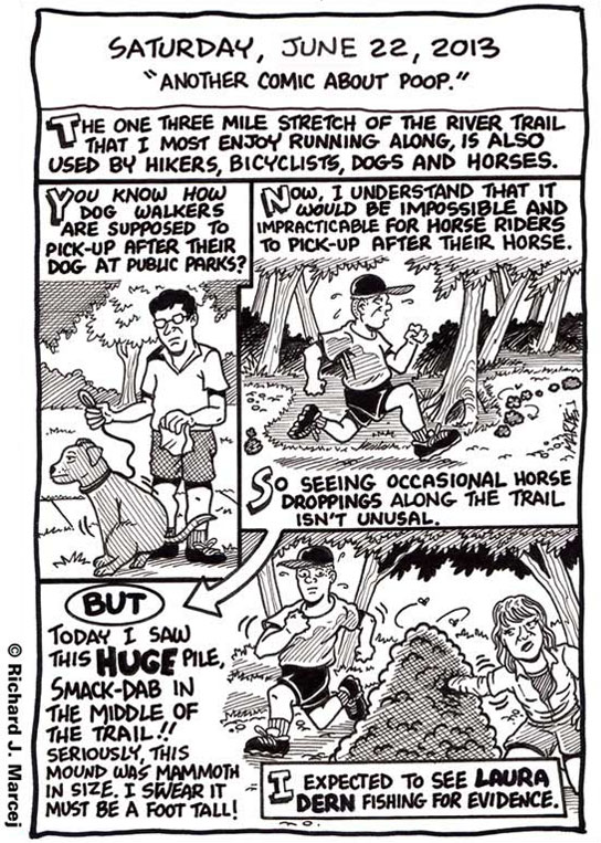 Daily Comic Journal: June 22, 2013: “Another Comic About Poop.”