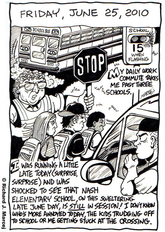 Daily Comic Journal: Friday, June 25, 2010