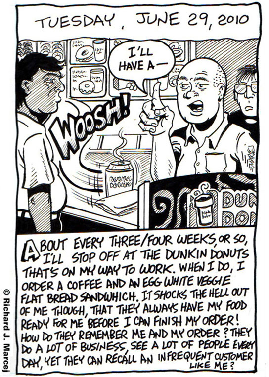 Daily Comic Journal: Tuesday, June 29, 2010