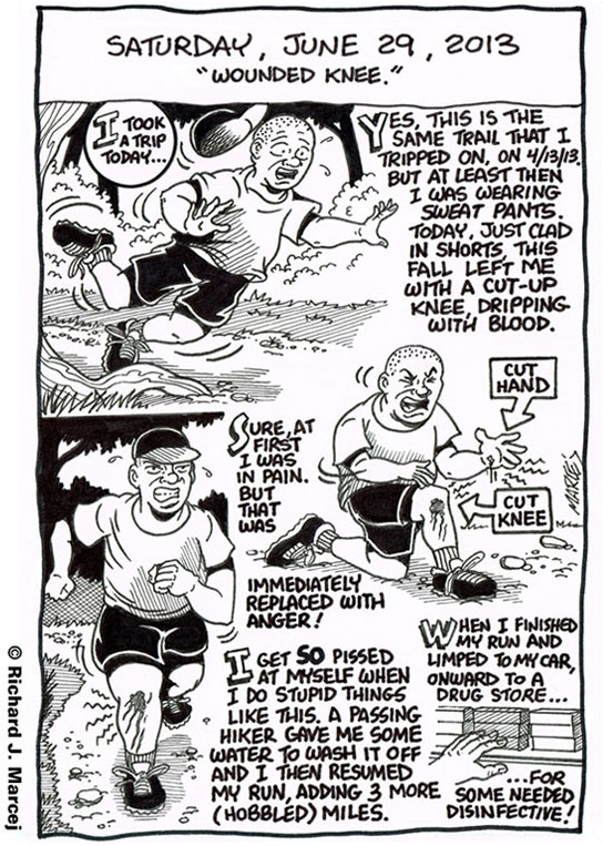 Daily Comic Journal: June 29, 2013: “Wounded Knee.”
