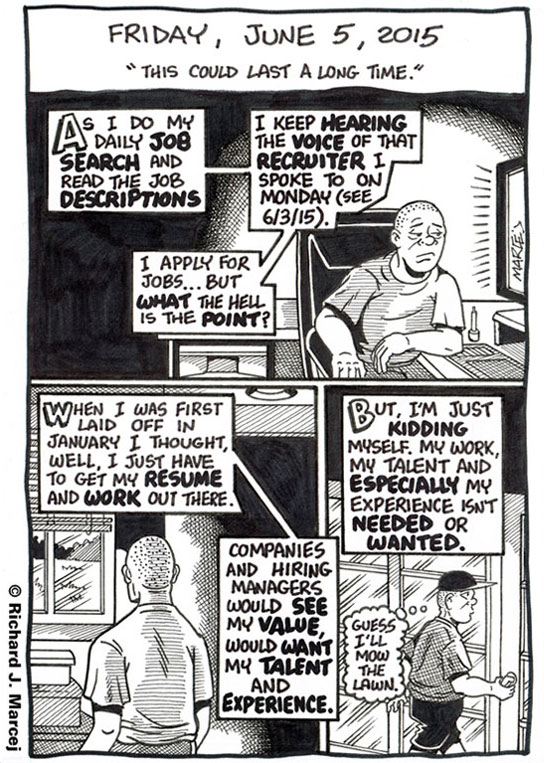 Daily Comic Journal: June 5, 2015: “This Could Last A Long Time.”