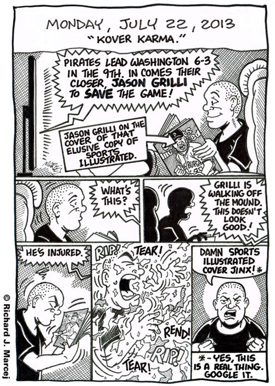 Daily Comic Journal: July 22, 2013: “Kover Karma.”