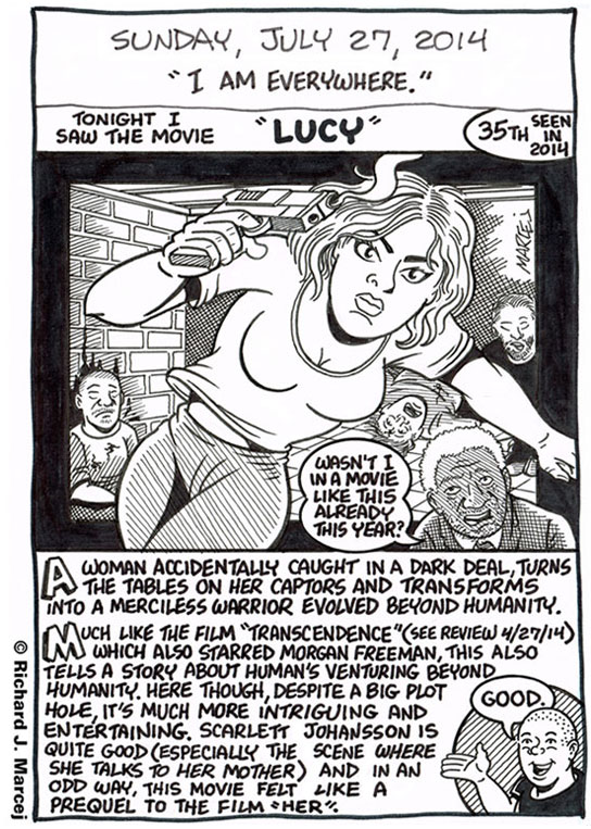 Daily Comic Journal: July 27, 2014: “I Am Everywhere.”