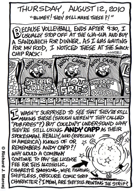 Daily Comic Journal: August 12, 2010: “Blimey! They Still Make These?!”