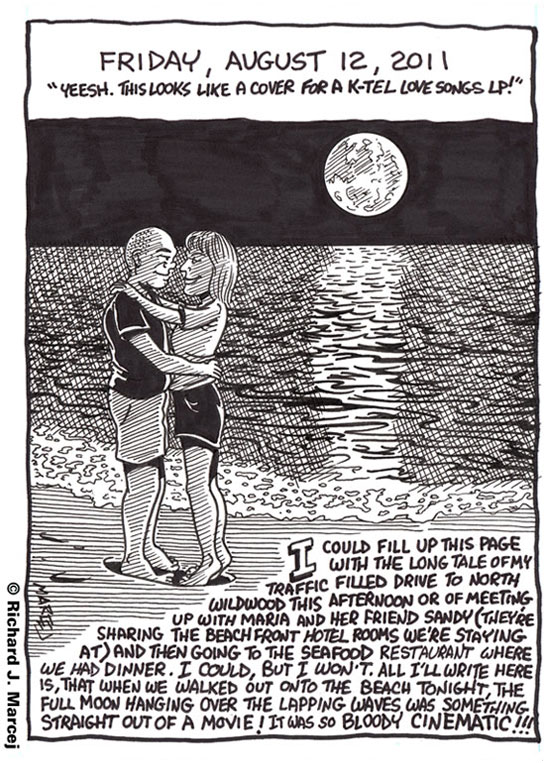 Daily Comic Journal: August 12, 2011: “Yeesh. This Looks Like A Cover For A K-Tel Love Songs LP.!”