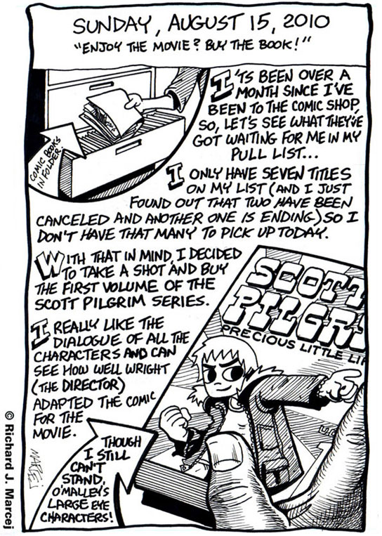 Daily Comic Journal: August 15, 2010: “Enjoy The Movie? Buy The Book!”