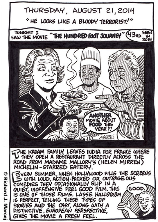Daily Comic Journal: August 21, 2014: “He Looks Like A Bloody Terrorist!”