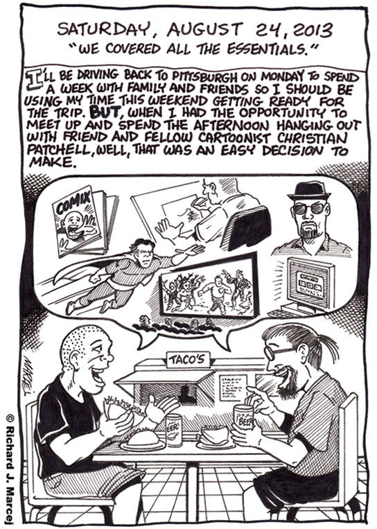 Daily Comic Journal: August 24, 2013: “We Covered All The Essentials.”