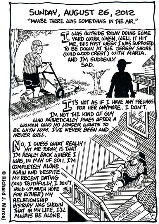 Daily Comic Journal: August 26, 2012: “Maybe There Was Something In The Air.”